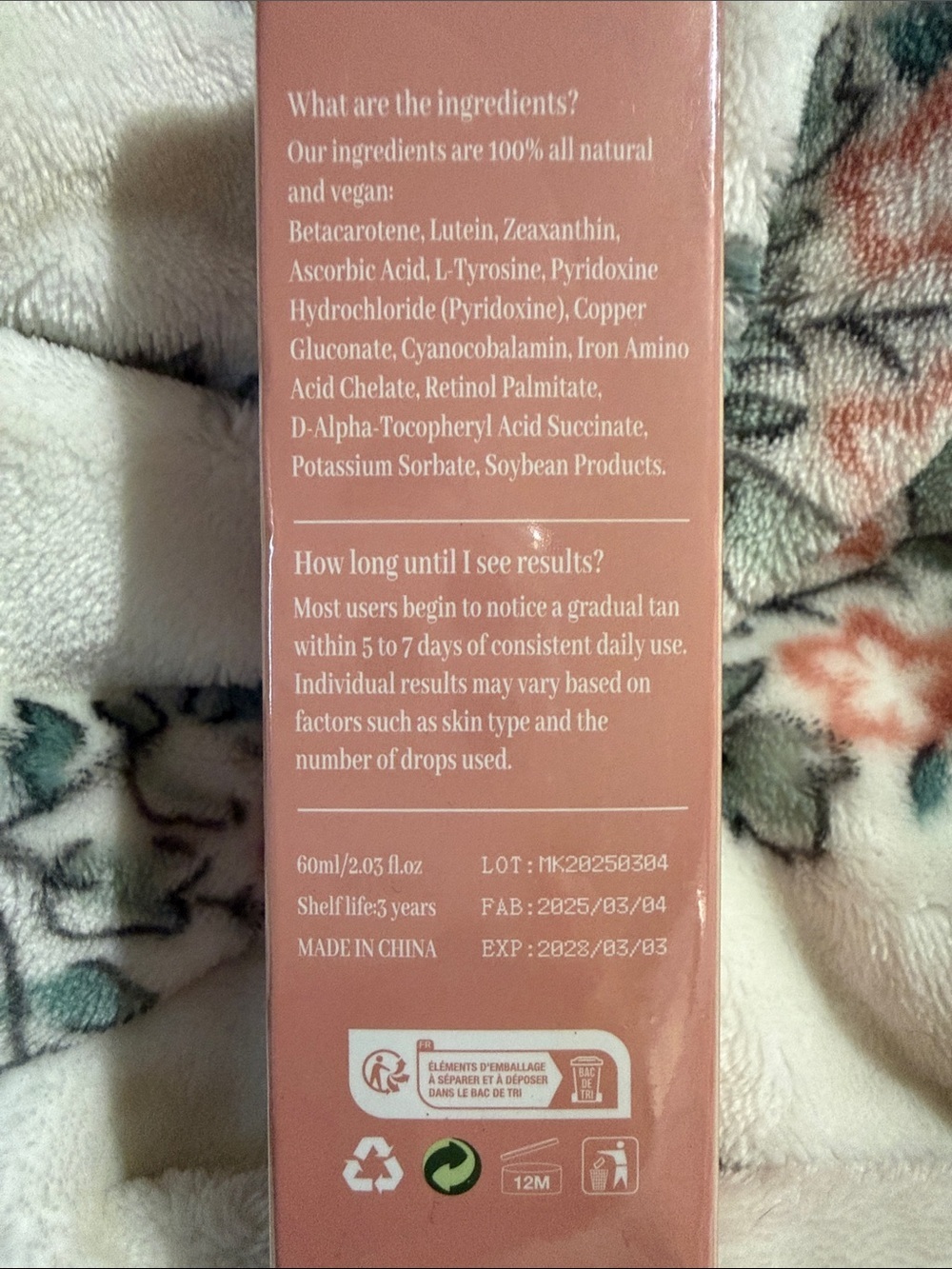 Zeria Drops Tanning Hydrating Drops - Picture 7 of 9